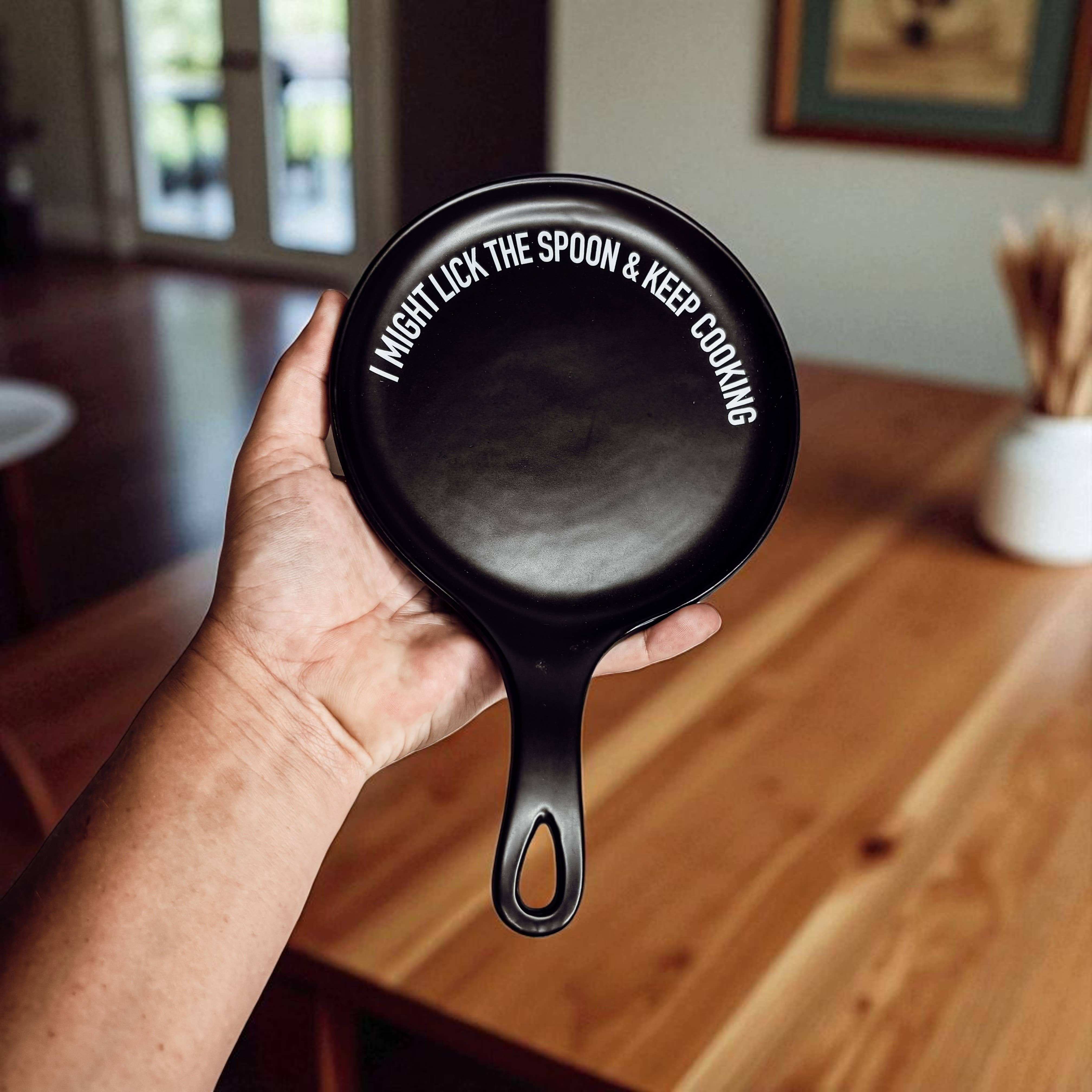 Gia Roma - Vendita all'ingrosso Poggiamestolo - Decorazione da cucina, set di poggia cucchiai in ceramica fatto a mano con cucchiaio in legno51