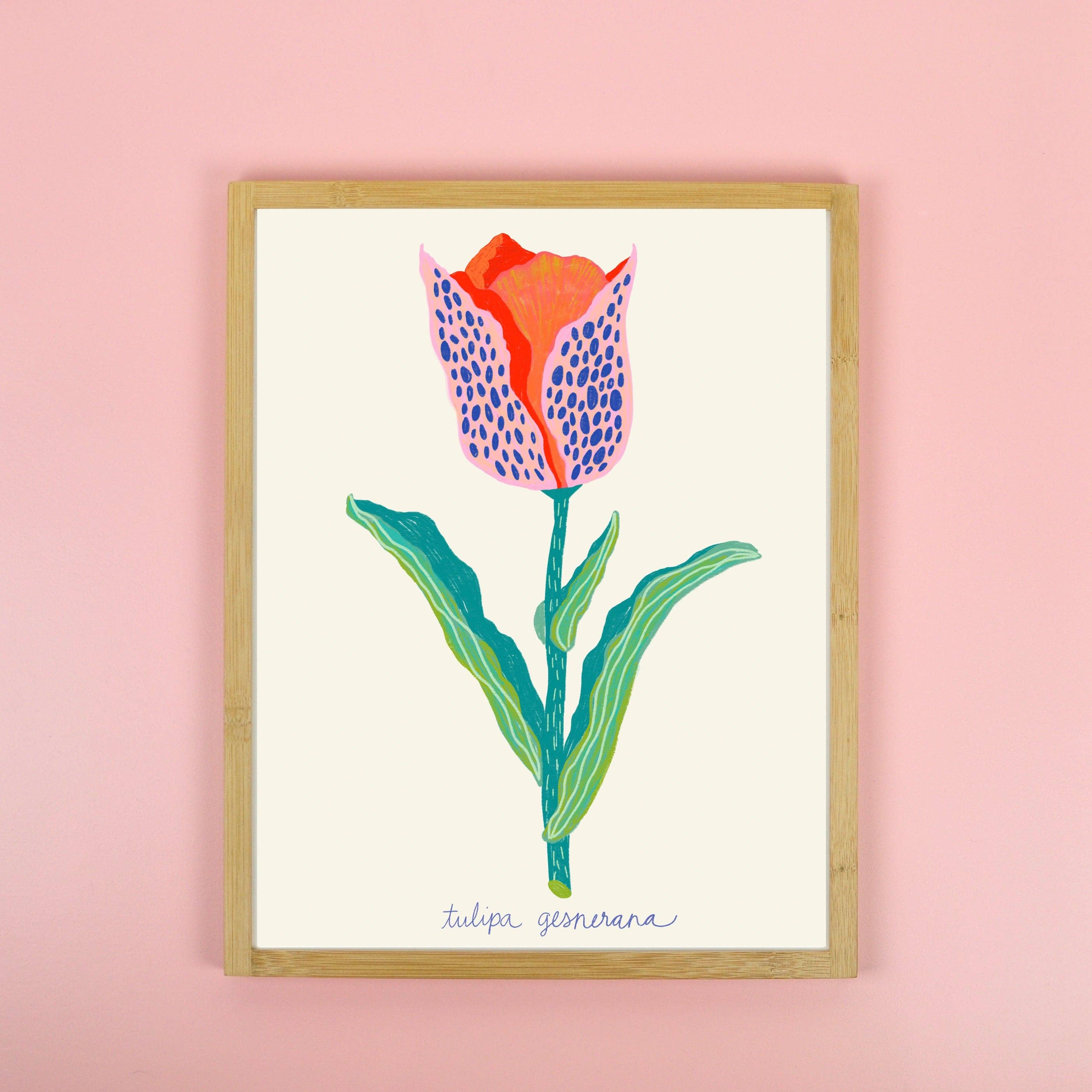 Dream Folk Studio - Wholesale Art Print - Tulip Botanical - Art Print2