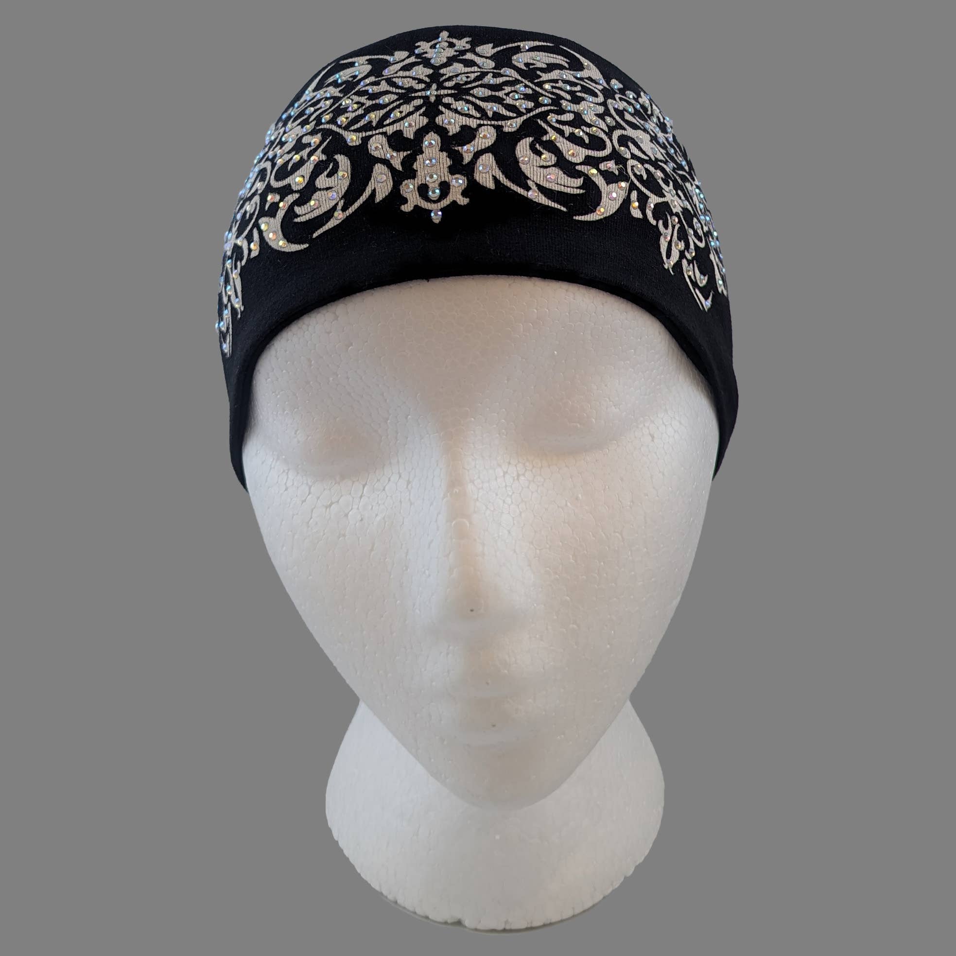Gem City Attire - Wholesale Fashion Headband - Women's - HW100R - Elegant Flourish Head Wrap2