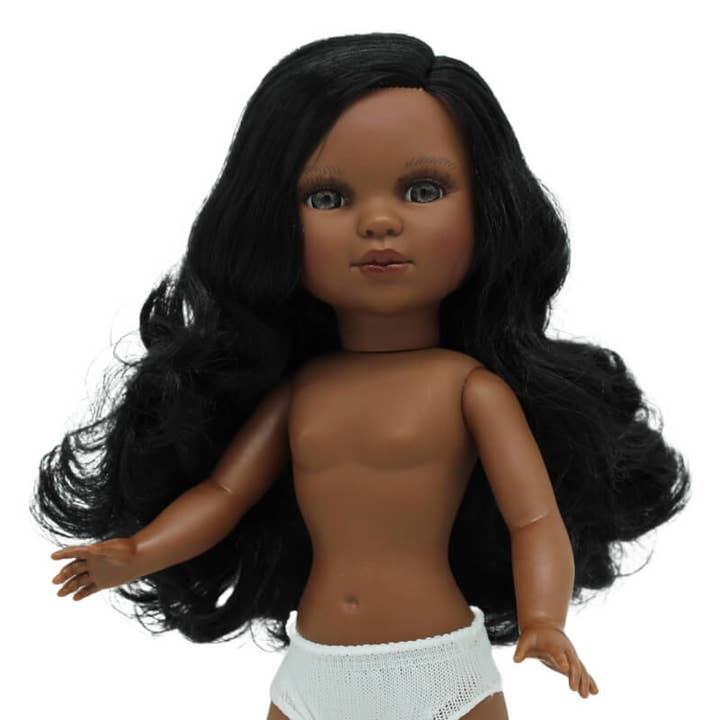 Folk Artesanía Muñecas - Vente Poupée – enfant - Poupée Simona 40 cm. Artisanat folklorique original mulâtre noir2