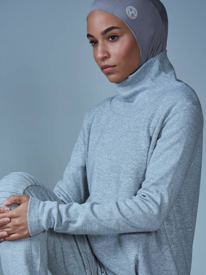 FlexFit Sport Hijab - Smoke for wholesale by Haute Hijab