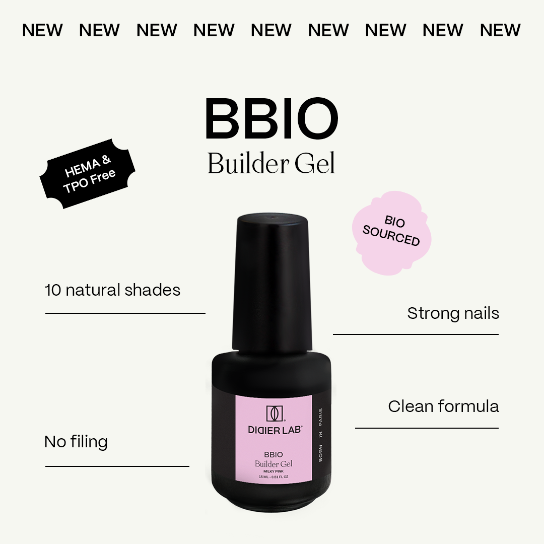 DID-LAB COSMETICS IBERIA - Wholesale Nail Hardener/Strengthener - Didier Lab Builder Gel BBIO, HEMA & TPO free, 15 ml30
