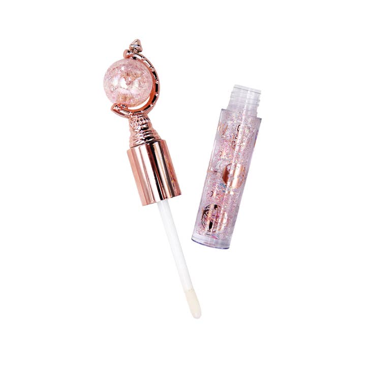Cap Zone - Wholesale Retailer Display - Beauty & Wellness - Pearlescent Sparkle Globe Liquid Tint Lip Gloss