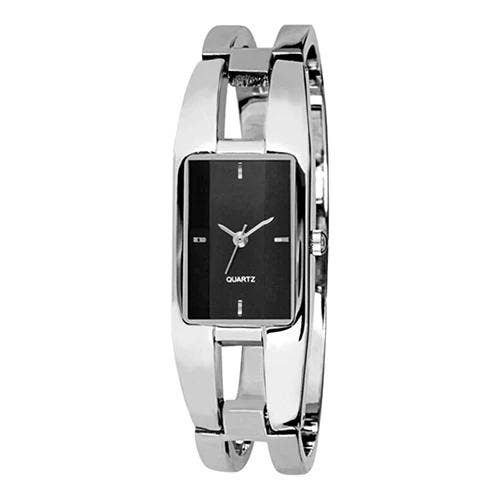 WoodWristCo - Wholesale Wrist watch – Women's - Women's Square Dial Bracelet Bangle Wrist Watch