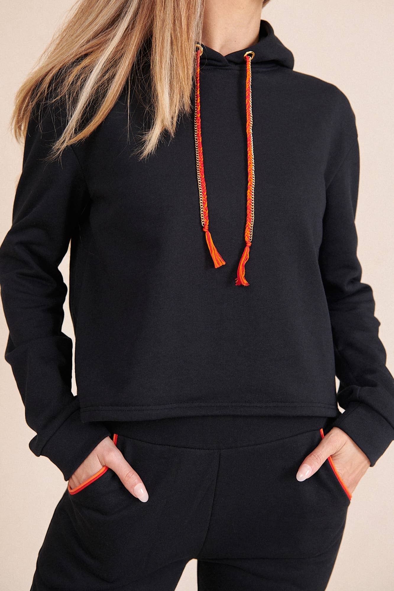 INADEA - Wholesale Hoodie - Maternity - ALIYAH Black Hoodie3