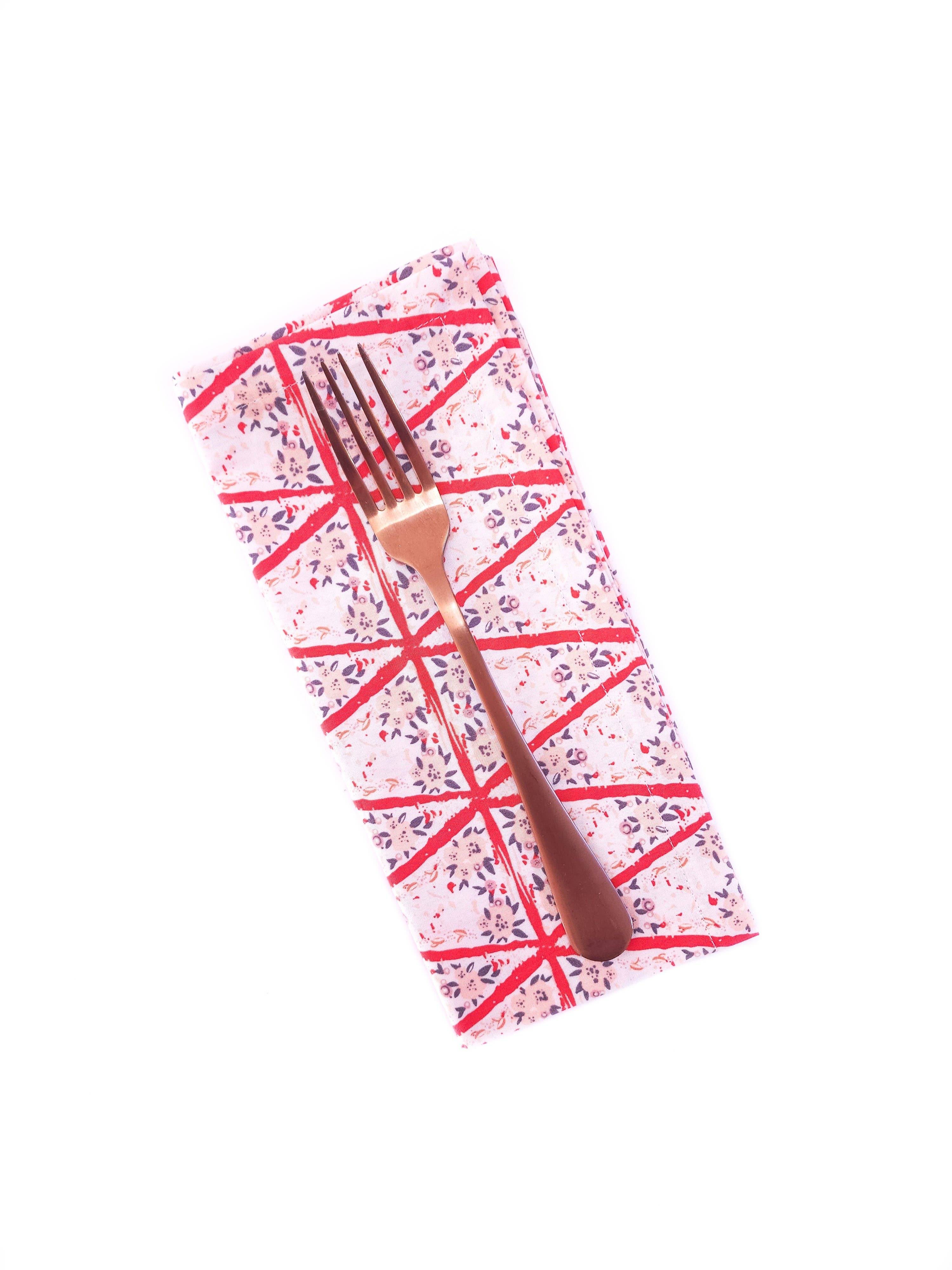 90 West Linen Co. - Wholesale Dinner & Cloth Napkin - Romantic Floral Cloth Napkins, Set of 41