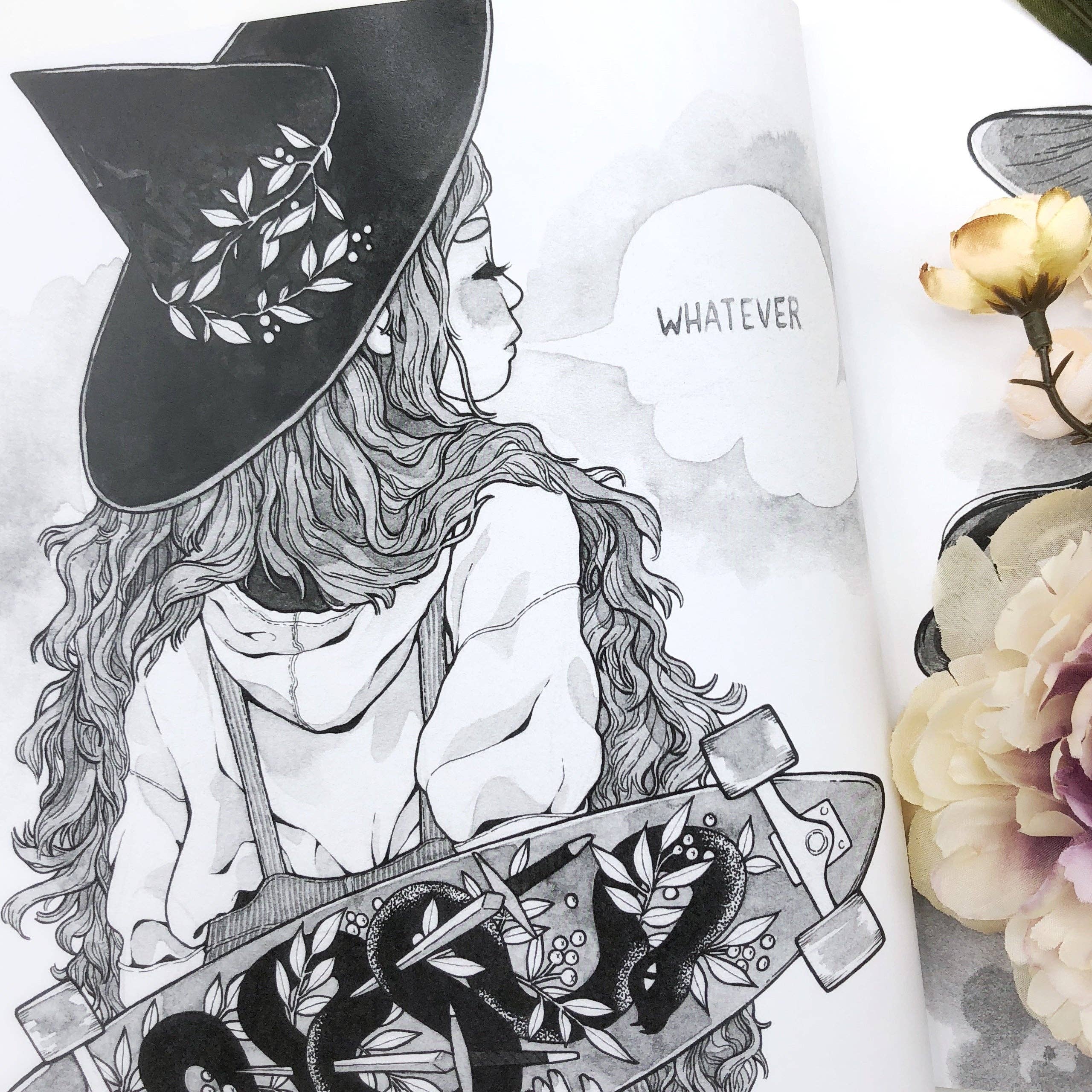 Alisa Draws - Wholesale Coloring & Activity Book - Adult - Magic and Shit book5