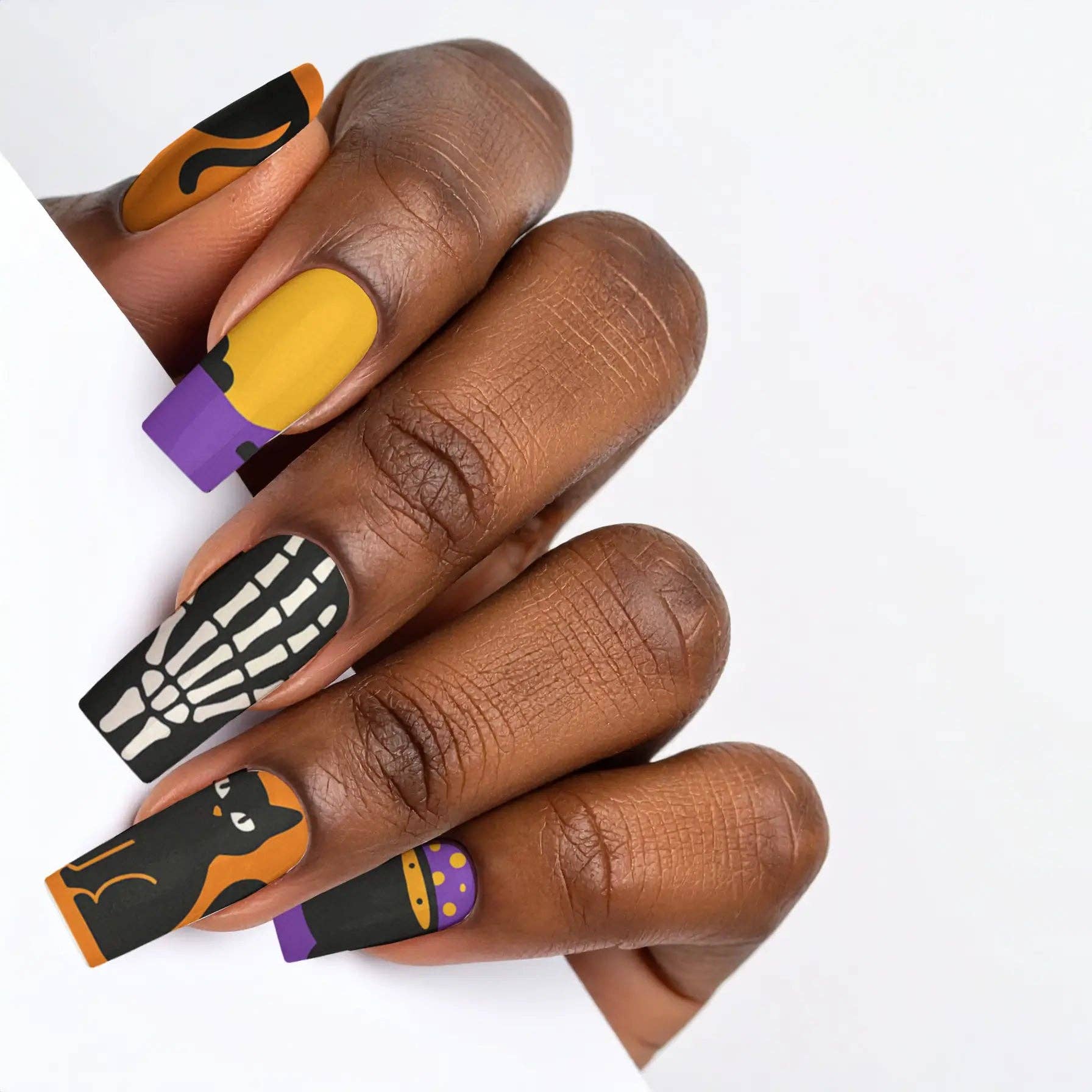 FYNE BODY - Wholesale Press-on/fake nails - Eclipse Enchantment Black Halloween Press-On Nails41