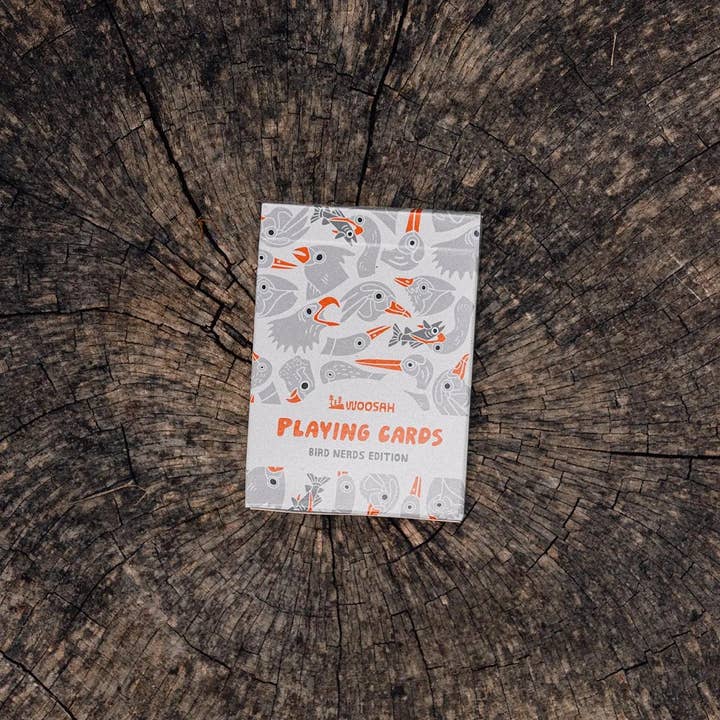 Woosah Outfitters – Engroshandel Spillekort – Bird Nerd spillekort