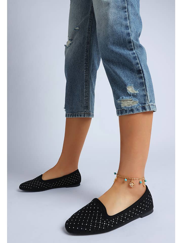 Rag Company - Wholesale Flats – Women’s - Kyrie Cut Out Detail Ballerinas9