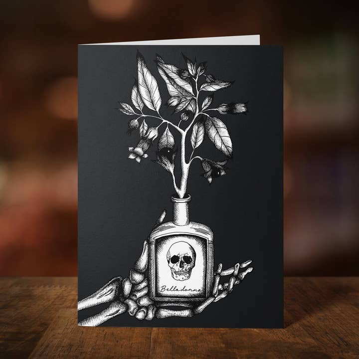 Belladonna - Greeting Card for wholesale by Print is Dead