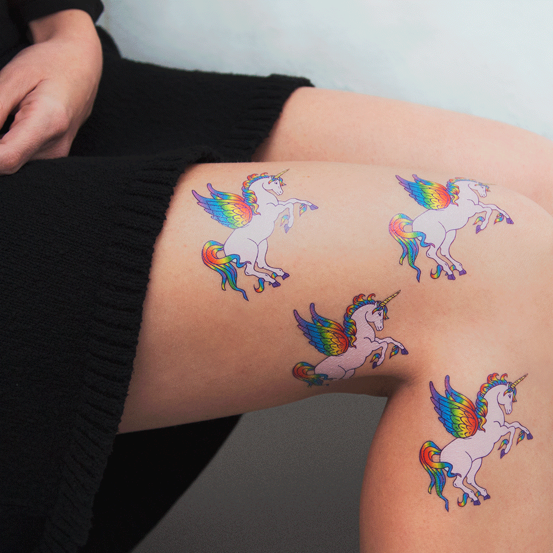 Wholesale UNICORN Tattoo (Pack of 2) for your store - Faire, image size:1100x1100