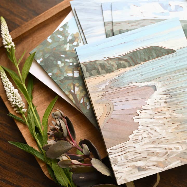 Rebecca Deneau - Wholesale Stationery/Notecard Set - Lake Note Card Set2
