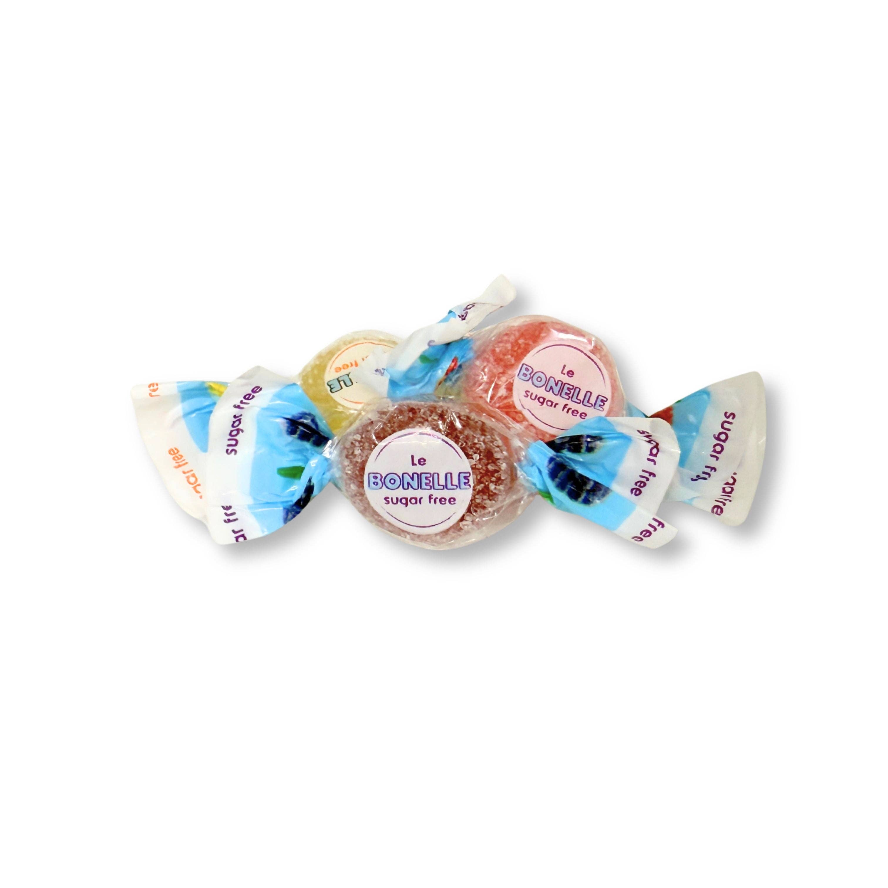 Candy In Bulk - Wholesale Gummy - Bonelle Fruit Jelly Candy – Assorted Fruit Flavors – Sugar Free – Bulk Value Pack0