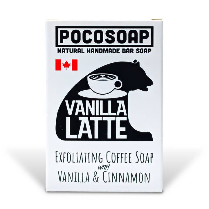Vanilla Latte Gender Neutral Eco-Friendly Soap for wholesale by PoCo Soap Co.