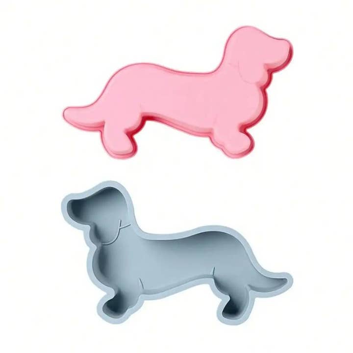 Kiyo Home - Wholesale Cake tin - Dachshund Cake Pan 2-Piece Set2
