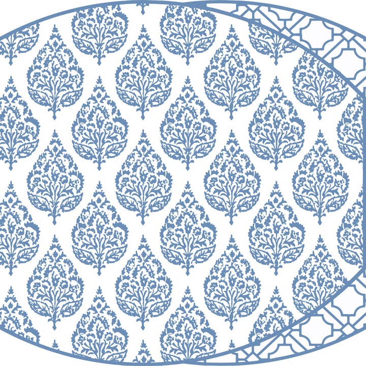 ELLIPSE FLORA AND ASIAN CANE CADET for wholesale by Holly Stuart Home