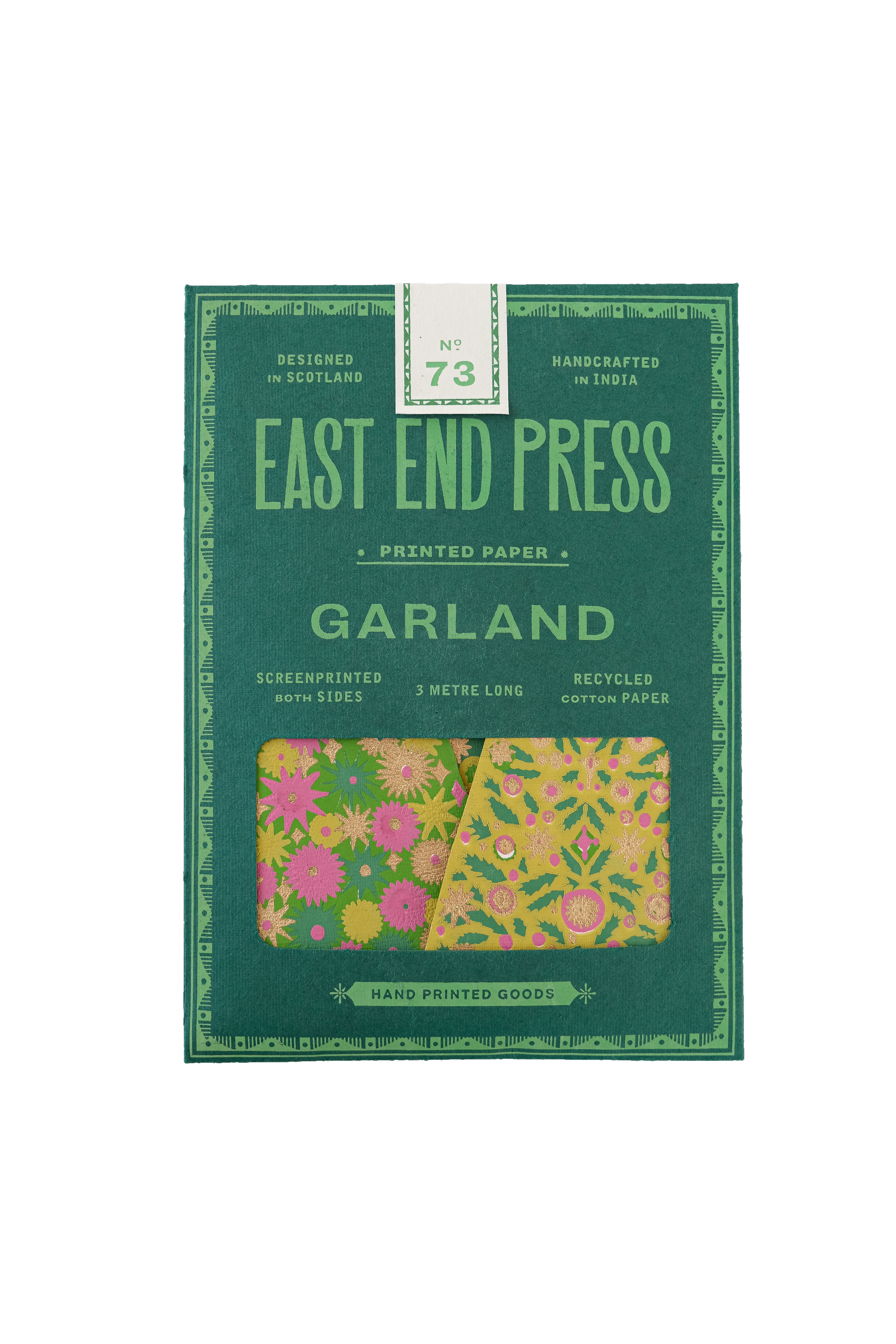 East End Press - Wholesale Bunting/Garland - UK/EU: Midcentury Trees Sewn Garland31