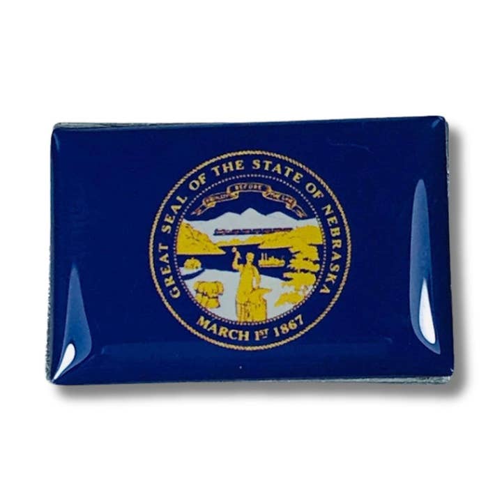 Astur Pins - Wholesale Lapel Pin/Button - Pin - Nebraska State Flag - USA0