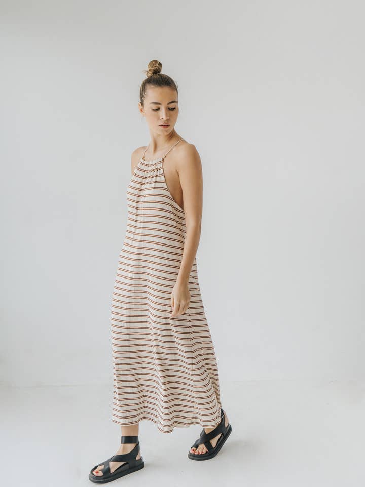 Randig klänning för wholesale av Bauy