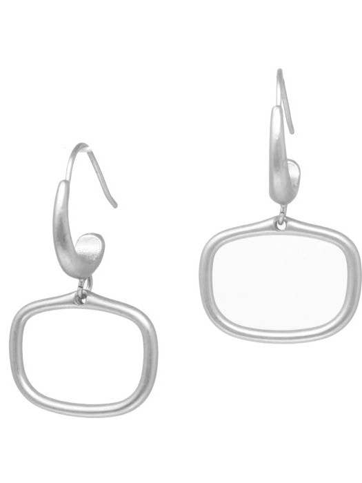 ( G584 ) FYRKANTIG DROPPÖRHÄNGE för wholesale av Jewelry Max