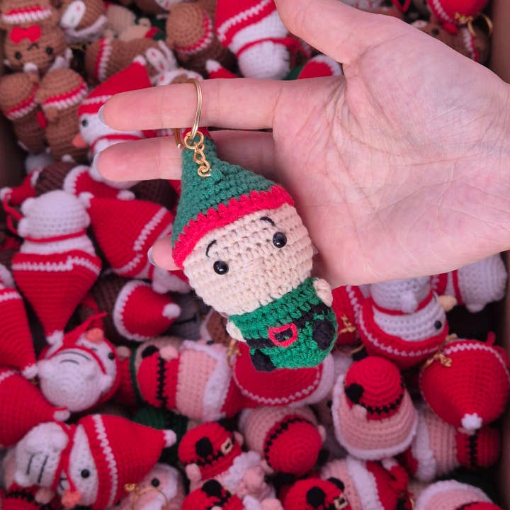 despinacrafting - Wholesale Keychain - Women's - Handmade Christmas Keychains β Crochet Holiday Collection8