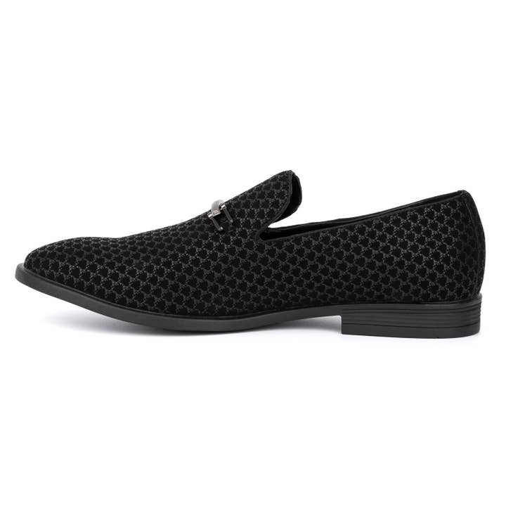 Black New York & Company Men's Hanson Loafer Dress Shoe for wholesale on Faire