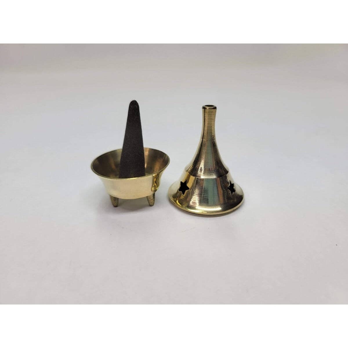 My Magic Place Shop - Wholesale Incense Holder - Brass Cone Burner / Cone Burner/Altar Décor1