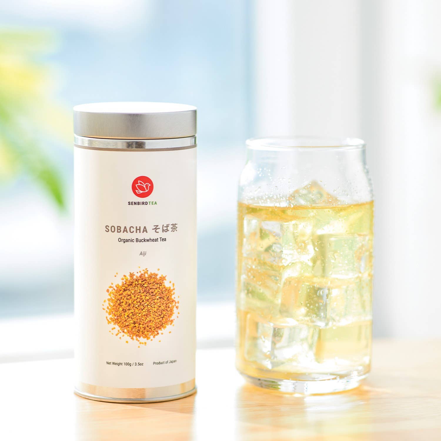 Senbird Tea - Wholesale Loose Tea - Sobacha Aiji - Japanese Buckwheat Herbal Tea | 120g3