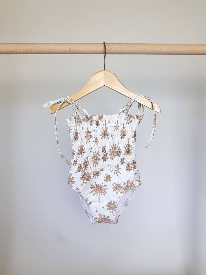 Wyldhood - Vente Maillot de bain une pièce – enfant - Maillot de bain une pièce Tropics Smocked1