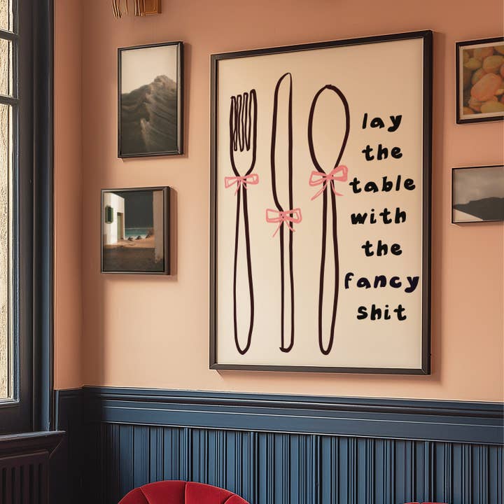 Dæk bordet for engroshandel hos Thursday's Child