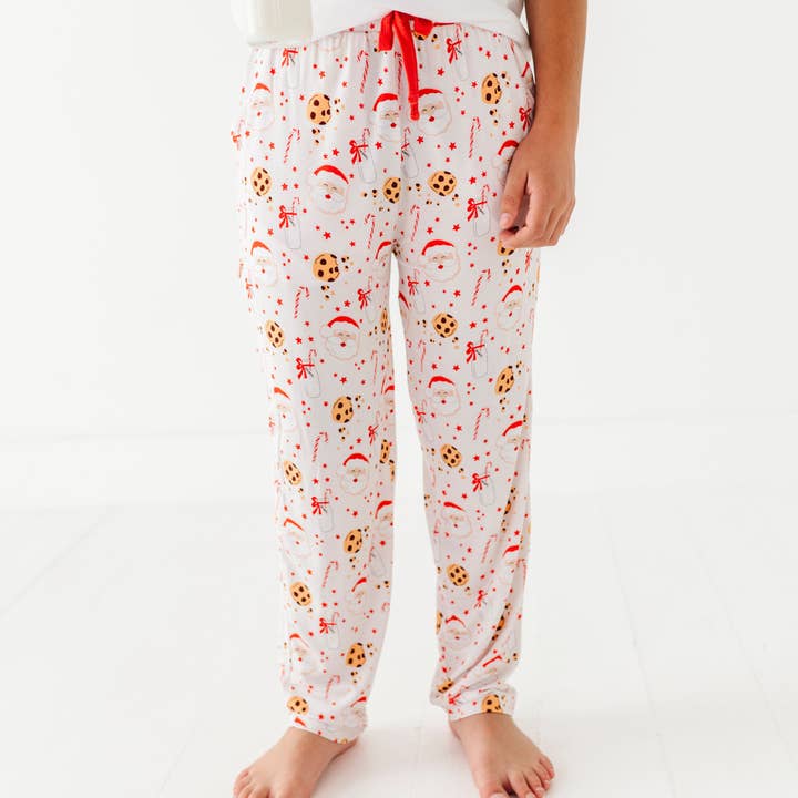 Pantalones de pijama para niños Claus Boys Cookies para venta al por mayor de Kiki + Lulu