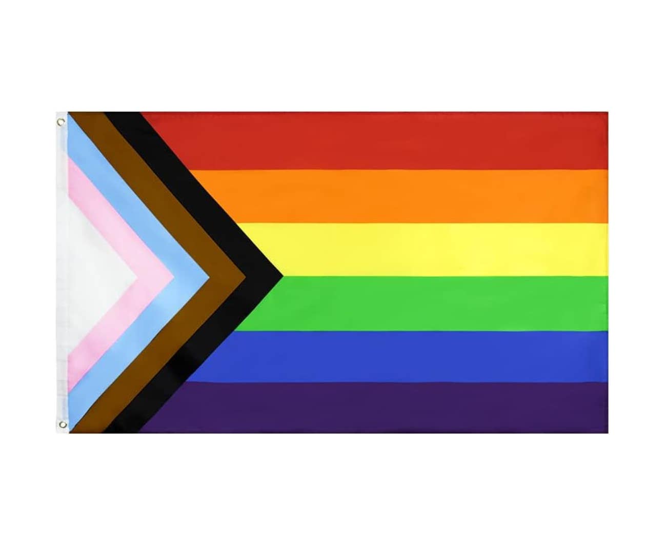 Queerky - Vendita all'ingrosso Bandiere - Bandiera del progresso (3 x 1,5 piedi)