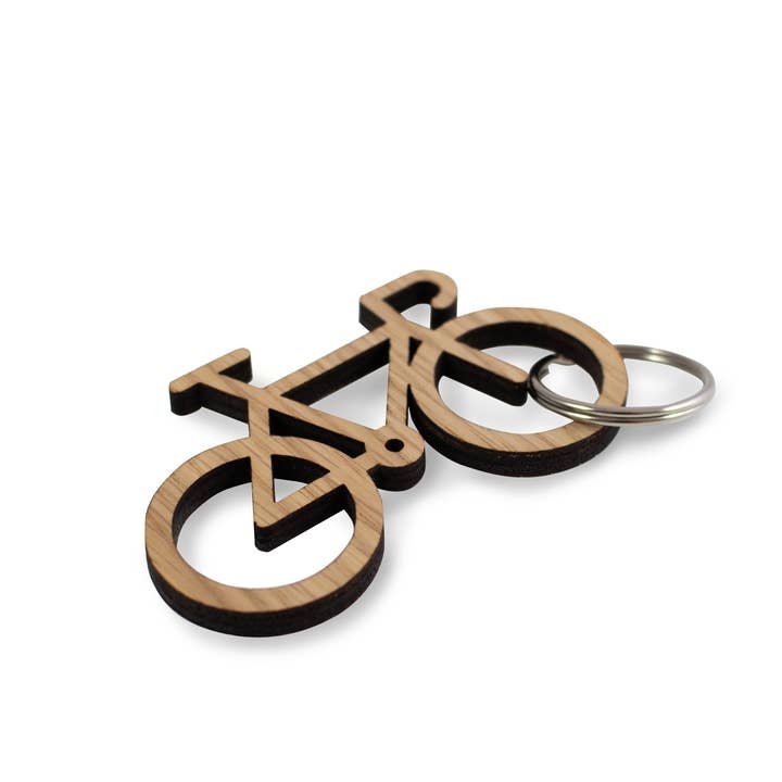 Seesucht Manufaktur - Vente Porte-clés – unisexe - Porte-clés vélo en bois1