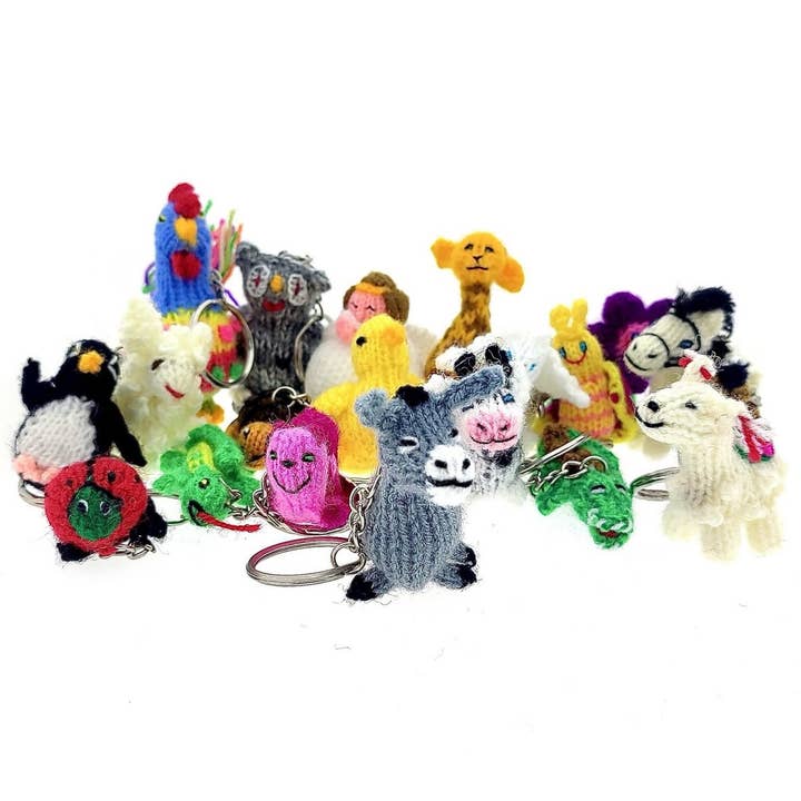 Titicaca - Wholesale Keychain - Unisex - Stork keychain with baby1