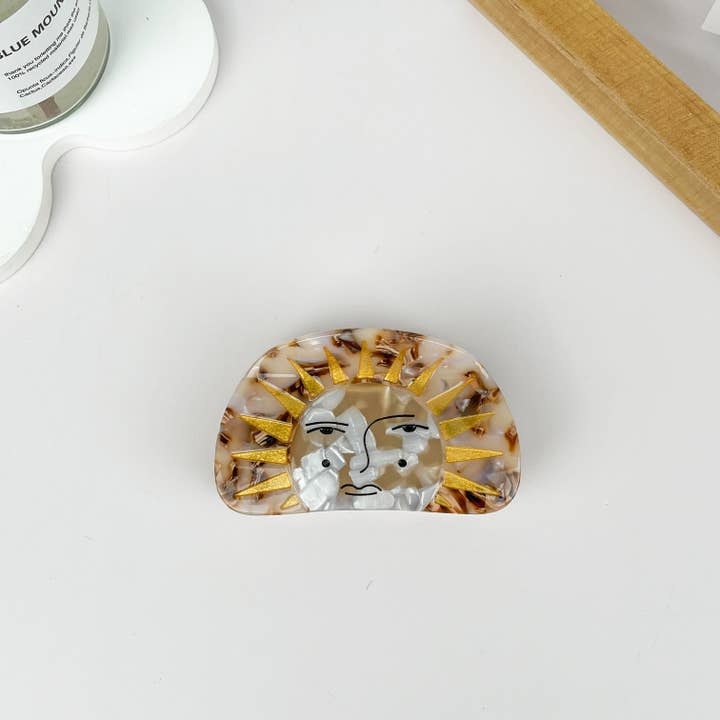 mildstyles - Wholesale Hair Clip - Women's - Sun Series Acetate Hair Claw Clip