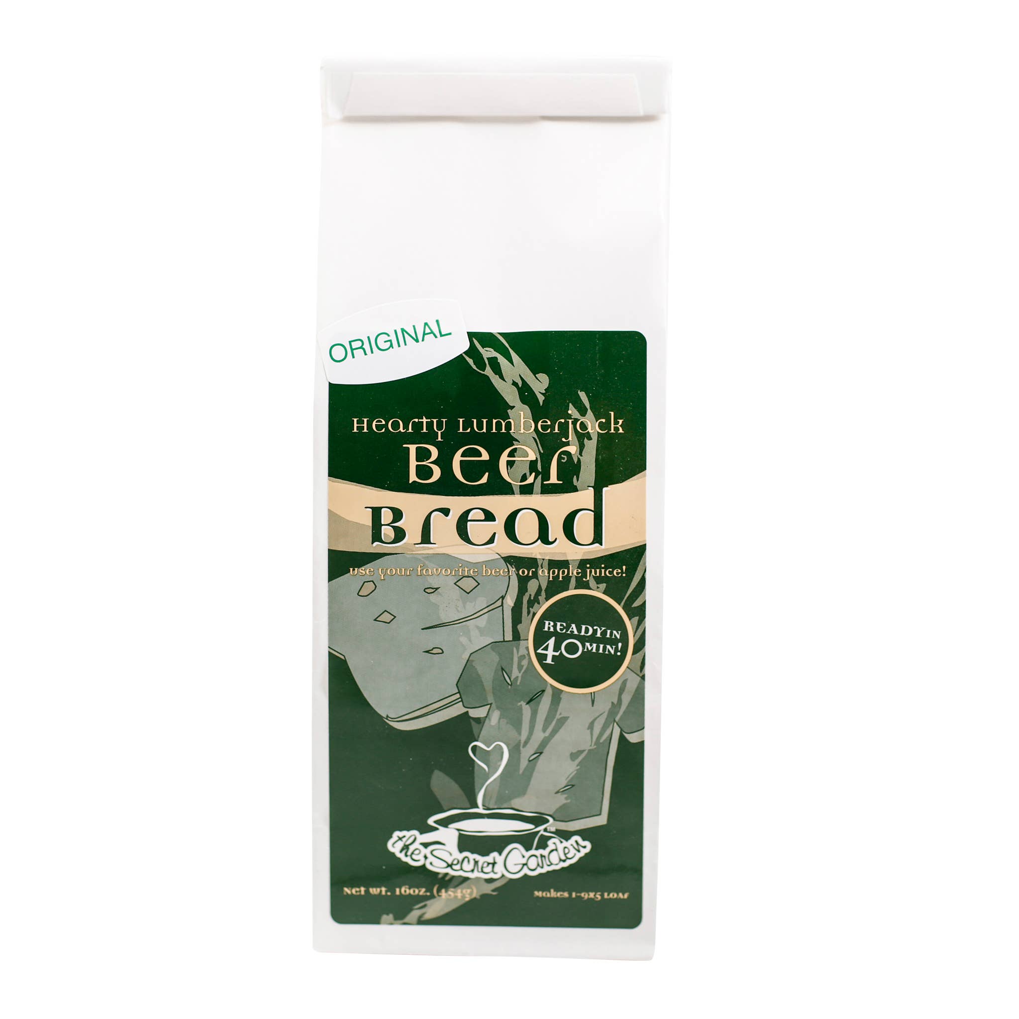 The Secret Garden - Wholesale Bread Mix - Hearty Lumberjack Beer Bread Original1