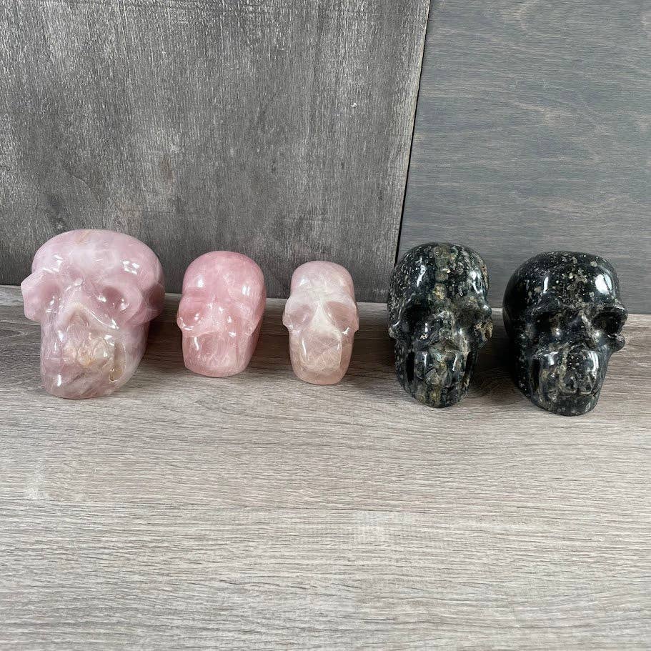 Keystone Crystals - Wholesale Spiritual Stone/Crystal - Assorted Crystal Skulls – Bulk Lot for Gift Shops97