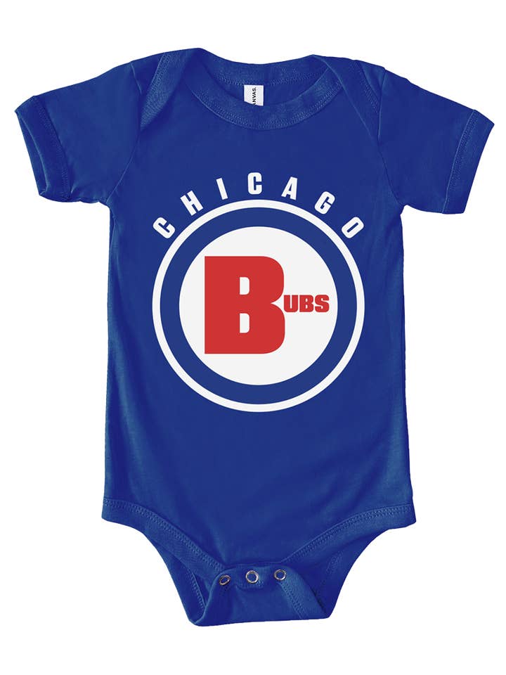 Little Groupies – wholesale Bodysuit (non-footed) – Baby – CHICAGO BUBS Baby Bodysuit