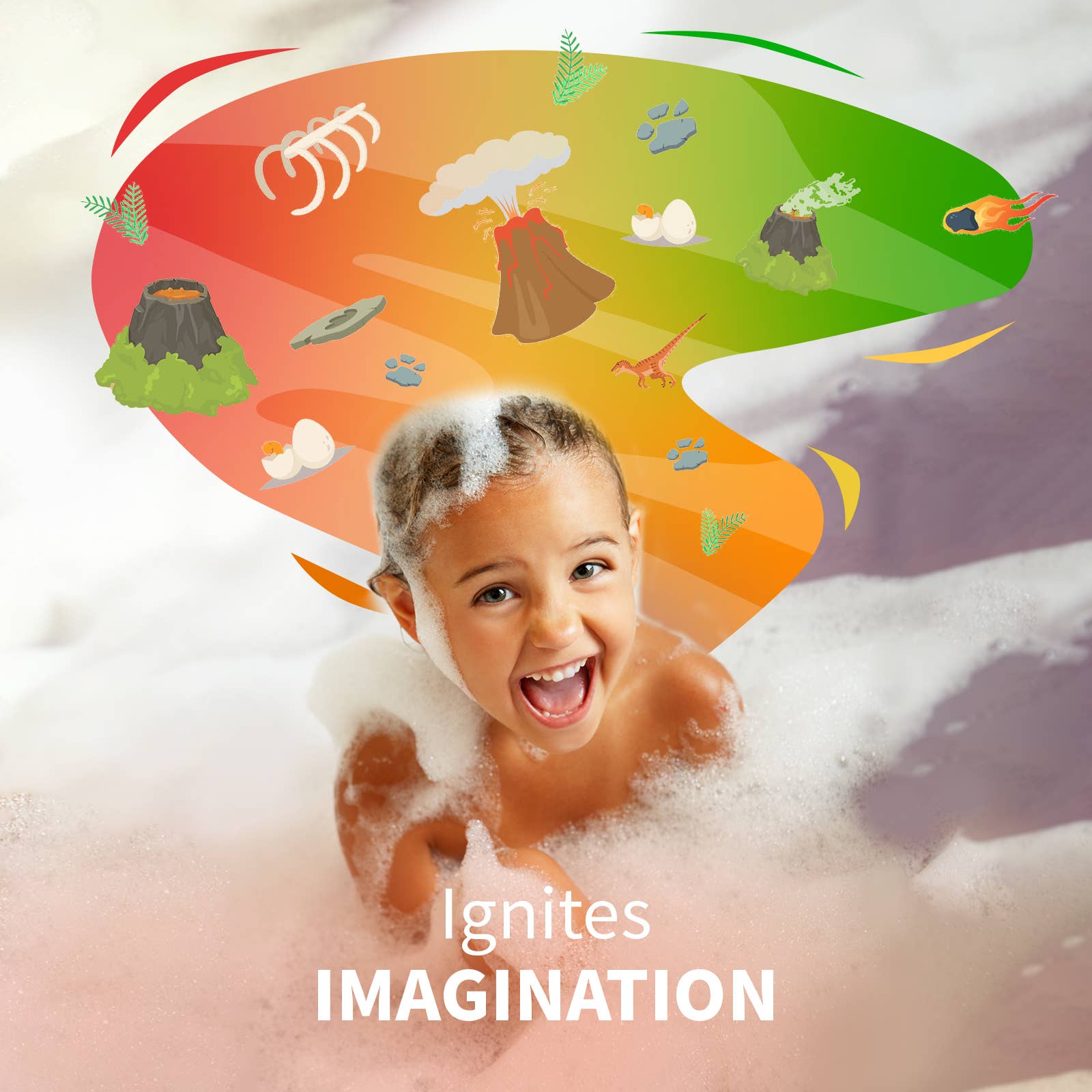 DAISY ENCENS - Wholesale Bath Bomb/Fizz - Watermelon Volcano Bath Bomb  (Single)4