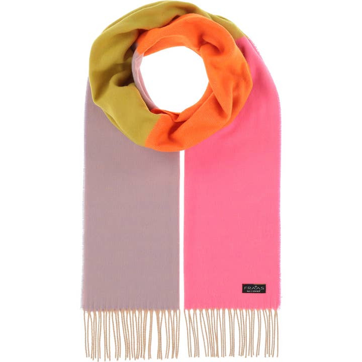 FRAAS - The Scarf Company - Wholesale Scarf - Women's - Sustainability Edition Block Twill Recycled Scarf