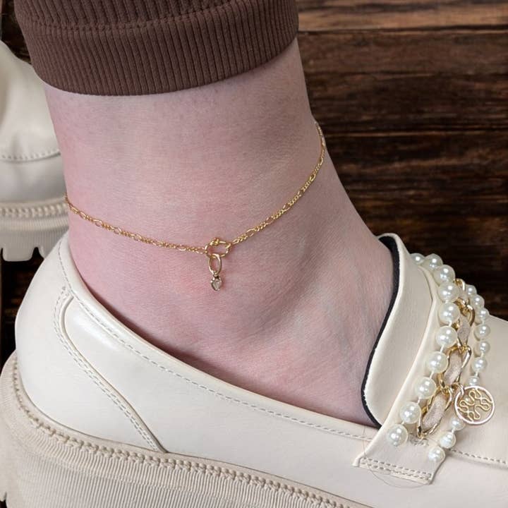 M. Elizabeth Jewellery - Wholesale Jewelry Set - Love Links™️ Permanent Anklet Kit27