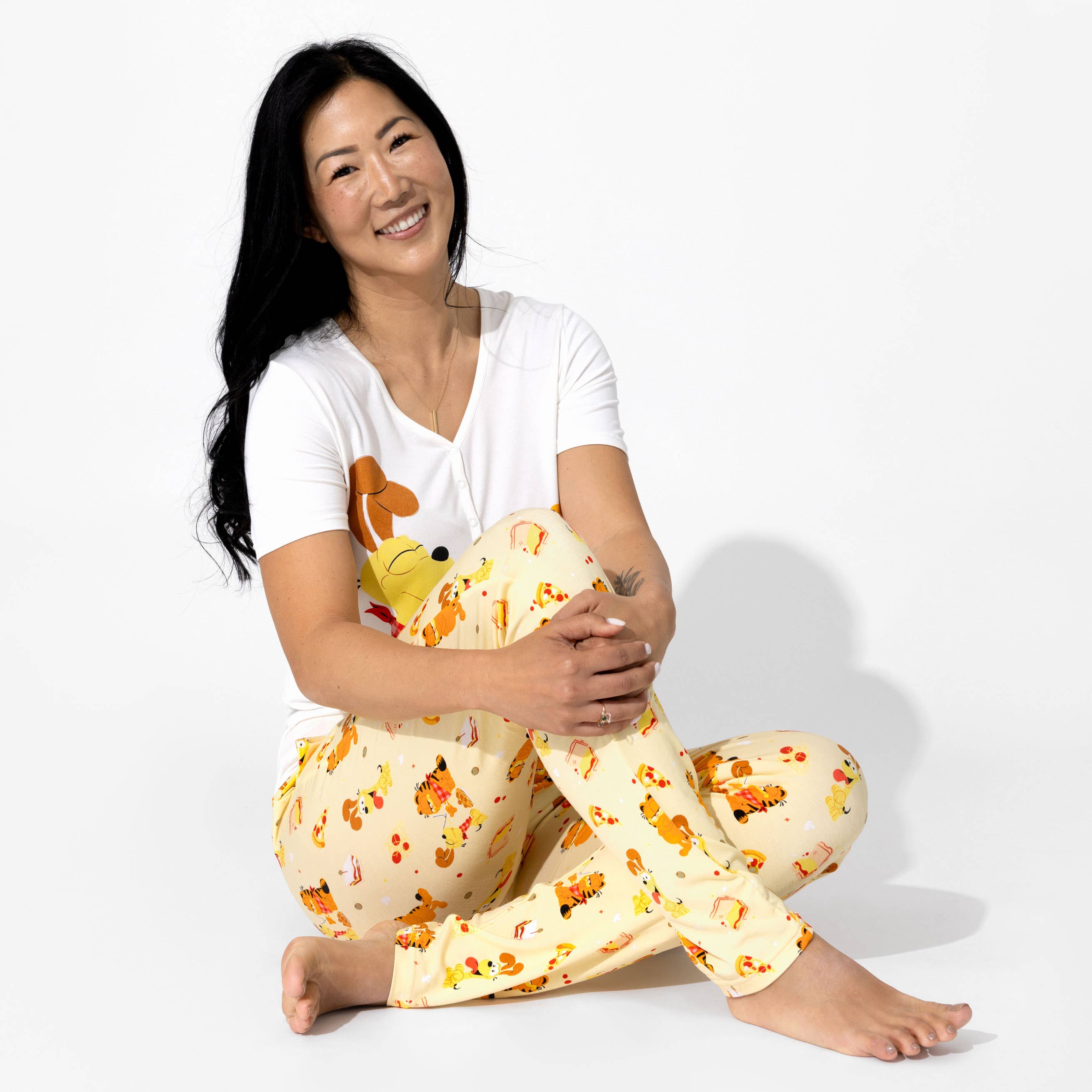 Bellabu Bear - Wholesale Sleepwear Set - Women's - Garfield: The Movie Bamboo Women's Pajama Set3