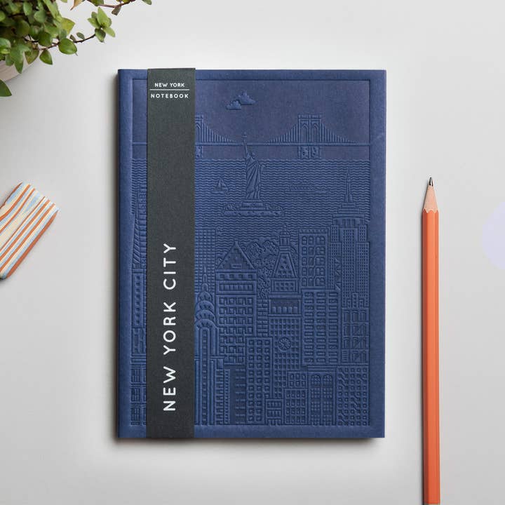 Cuaderno The New York Notebook con diseño en relieve para venta al por mayor de The City Works