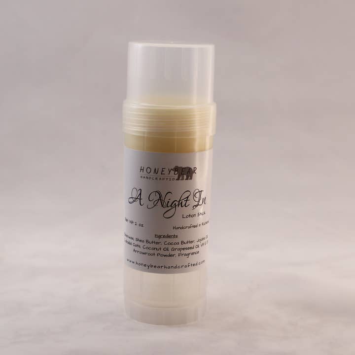 Stick de lotion A Night In- 2 oz pour la vente par Honeybear Handcrafted
