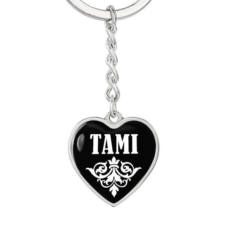 Tami v03 - Heart Pendant Luxury Keychain for wholesale by Unique Gifts Store