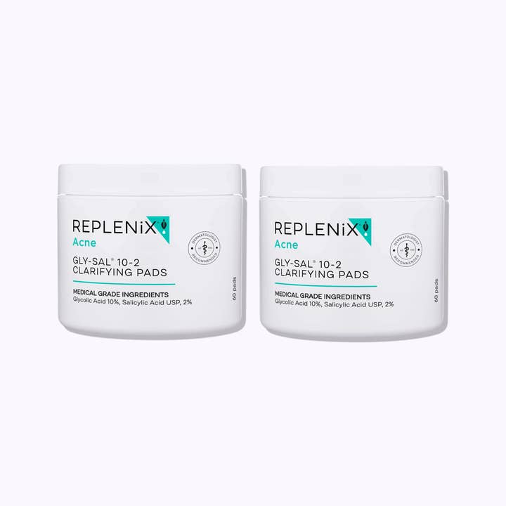 Dermstreet - Wholesale Acne/Hydrocolloid Patch - Replenix Gly-Sal 10-2 Clarifying Pads