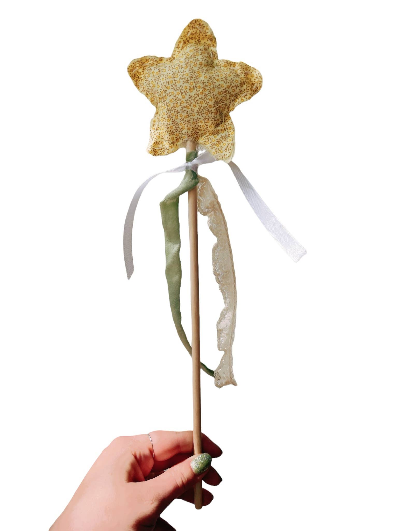 whimsiekids - Wholesale Toverstaf - Kinderen - Star Wand | Gouden Bloemen1