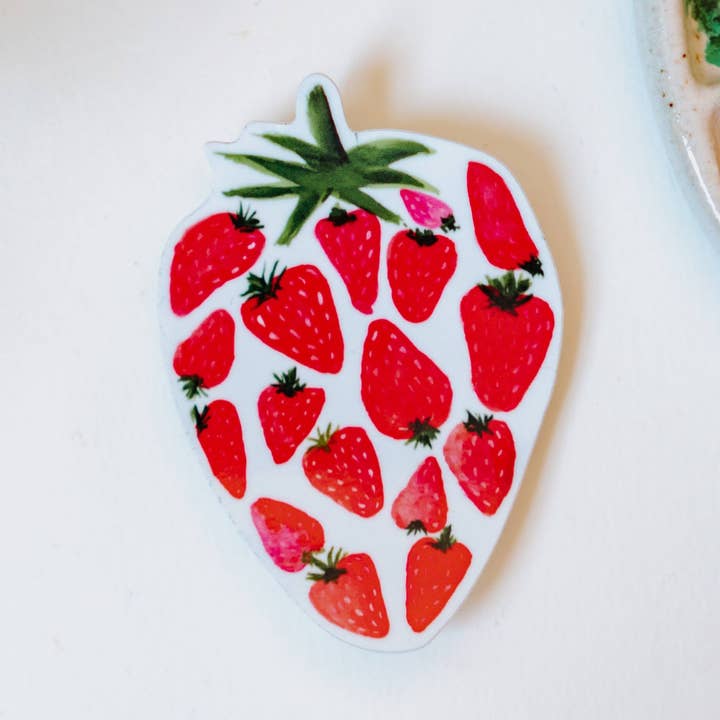 Pegatina de fresa para venta al por mayor de Menmin Made