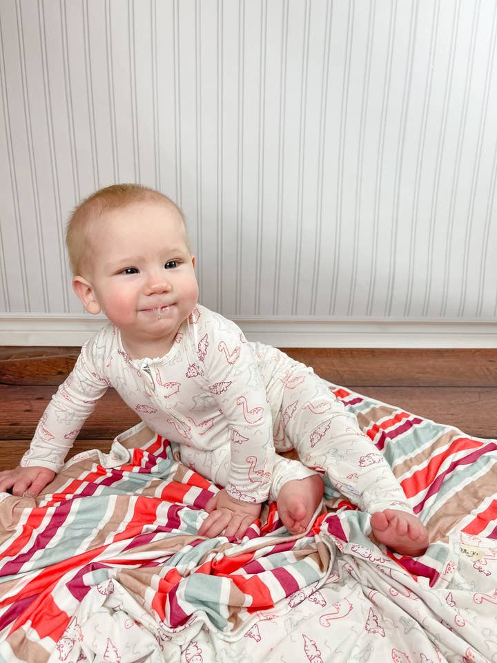 Trent Fold Over Footie for wholesale by Ellie K’s Closet Co.